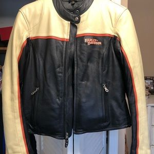 Harley Davidson ladies insulated leather jacket